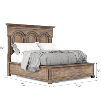 ART Furniture Architrave Queen Panel Bed Clearance