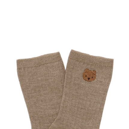 Bell Socks | Kindersokken | Bear | Dusty Green
