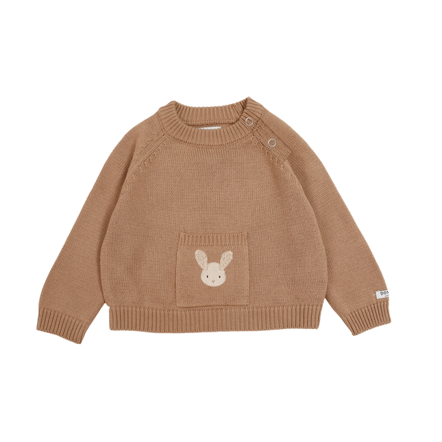 Loeke Sweater | Fluffy Bunny | Rose Mocha