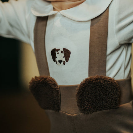 Davo Bodysuit | Dalmatian | Off White