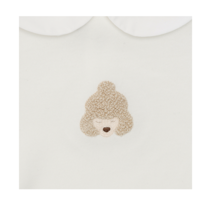 Davo Bodysuit | Poodle | Off White