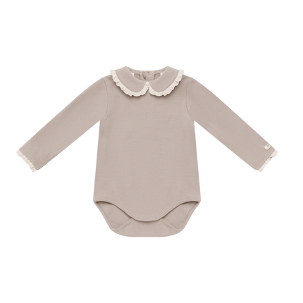 Diete Bodysuit | Grey Violet