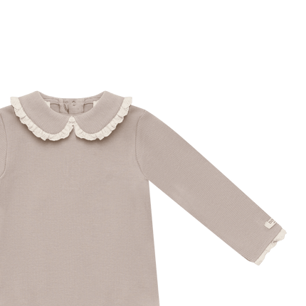 Diete Bodysuit | Grey Violet