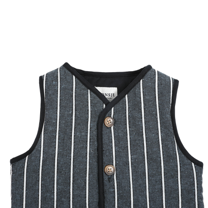 Ririo Gilet | Night Blue Melange