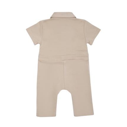 Piebe Jumpsuit | Bear | Biscotti
