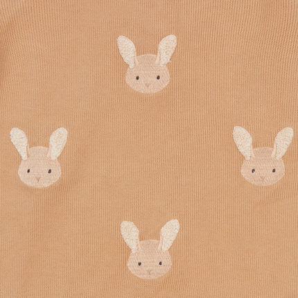Phlyn Onesie | Fluffy Bunnies | Rose Mocha