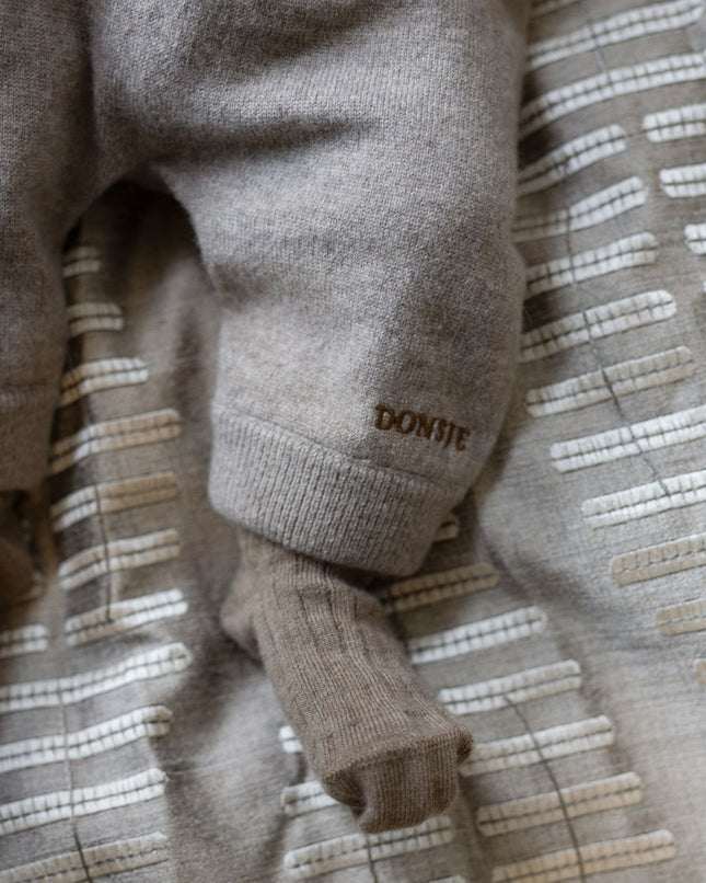 Sevijn Cashmere Wool Trousers | Dusty Brown
