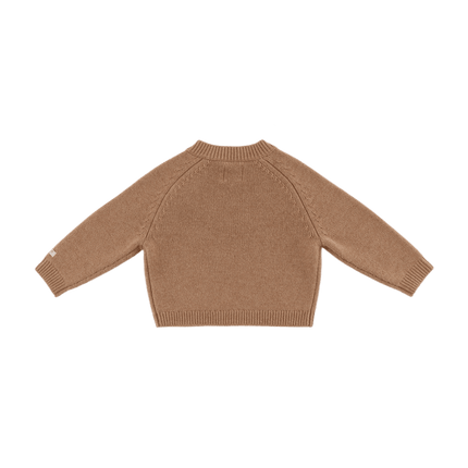 Sibbe Merino Wool Sweater | Fluffy Bunny | Hazelnut