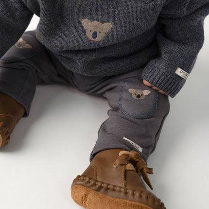 Sibbe Merino Wool Sweater | Koala | Cloudy Grey Melange