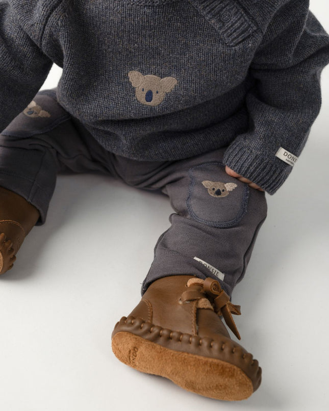 Sibbe Merino Wool Sweater | Koala | Cloudy Grey Melange