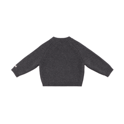 Sibbe Merino Wool Sweater | Koala | Cloudy Grey Melange