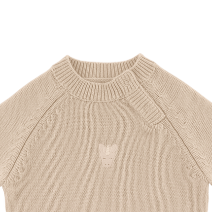Sibbe Merino Wool Sweater | Unicorn | Soft Sand