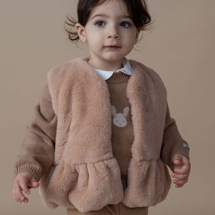 Nilila Gilet | Cloudy Rose Teddy