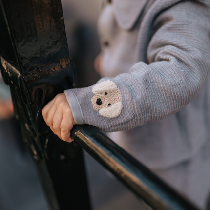 Lukian Shirt | Golden Retriever | Foggy Blue