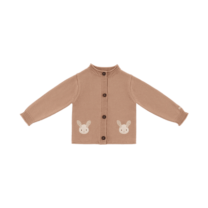 Danta Cardigan | Fluffy Bunny | Rose Mocha