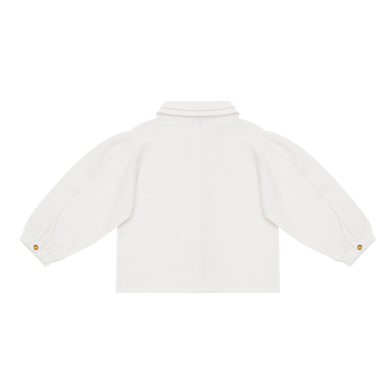 Anoeche Blouse | Kinderblouse | Off White