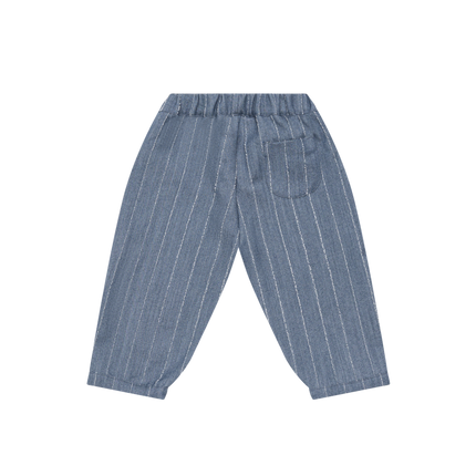 Mink Trousers | Foggy Blue Striped
