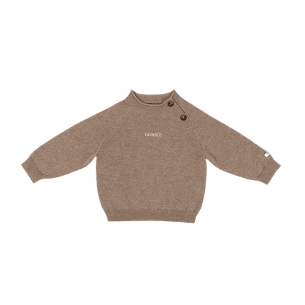 Collyns Cashmere Wool Sweater | Dusty Brown