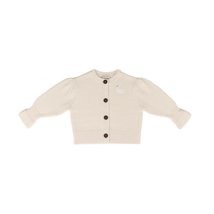 Dakote Cardigan | Swan | Soft Powder