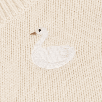 Dakote Cardigan | Swan | Soft Powder