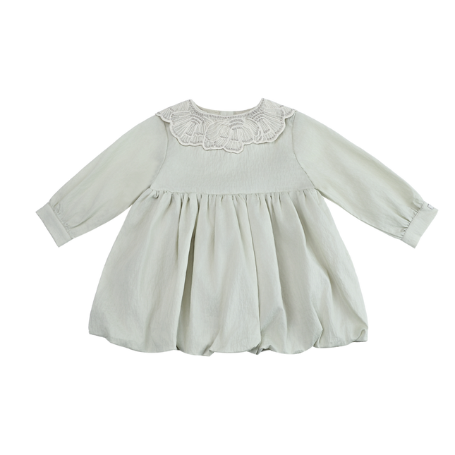 Doriane Dress | Oyster Grey