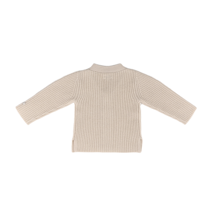 Fennie Merino Wool Cardigan | Soft Sand