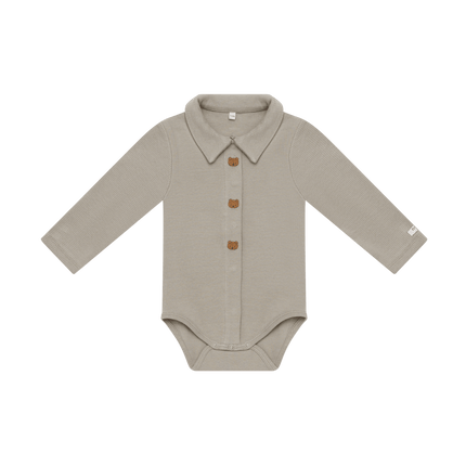 Finnian Bodysuit | Bears | Dusty Green