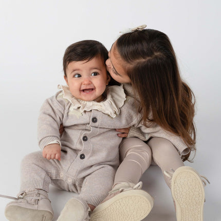 Jorrie Merino Wool Jumpsuit | Arctic Hares | Ash Rose Melange