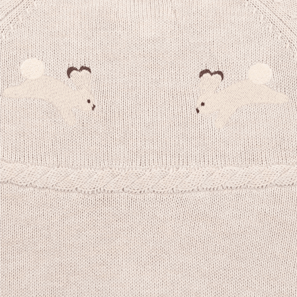 Jorrie Merino Wool Jumpsuit | Arctic Hares | Ash Rose Melange