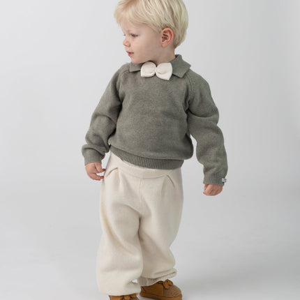 Julas Merino Wool Trousers | Off White