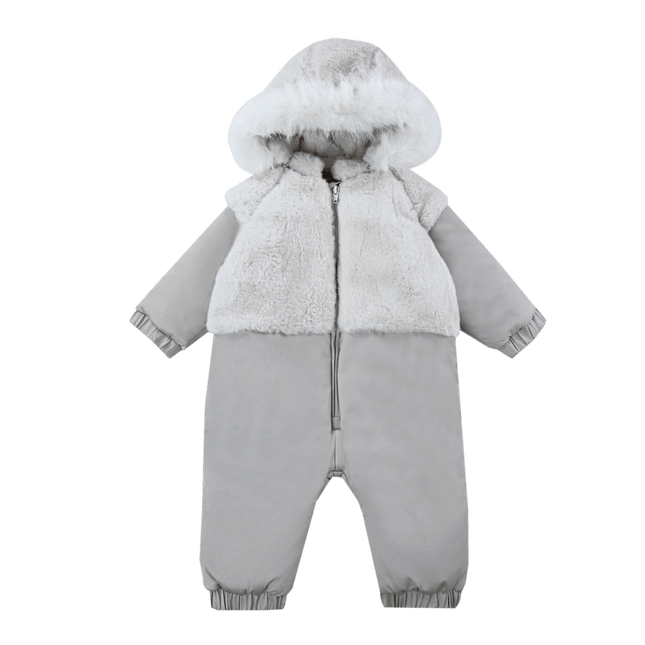 Maevie Overalls | Soft Grey