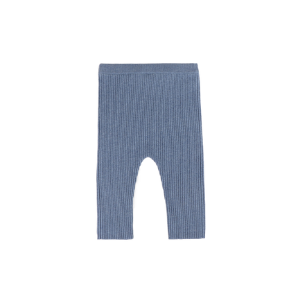 Mesi Merino Wool Trousers | Vintage Blue Melange