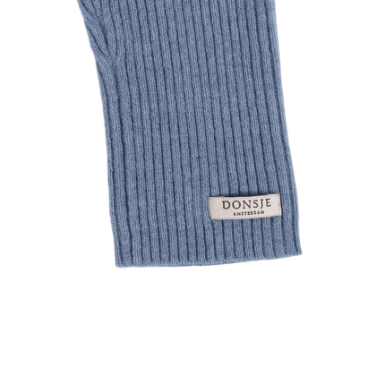 Mesi Merino Wool Trousers | Vintage Blue Melange