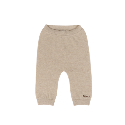 Sevijn Cashmere Wool Trousers | Soft Sand Melange