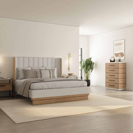 ART Furniture Portico Upholstered Shelter Bed