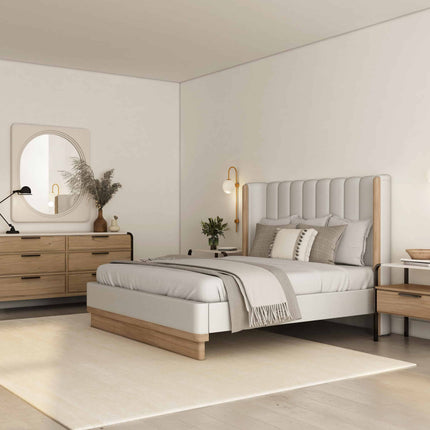 ART Furniture Portico Upholstered Shelter Bed