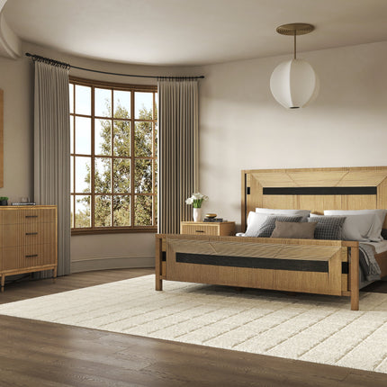 ART Furniture Loft Woven Panel Bed
