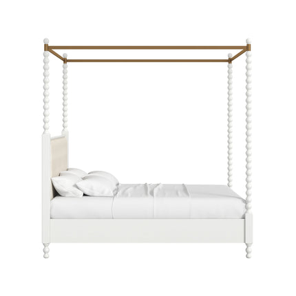 ART Furniture Haven Upholstered Finial Bed