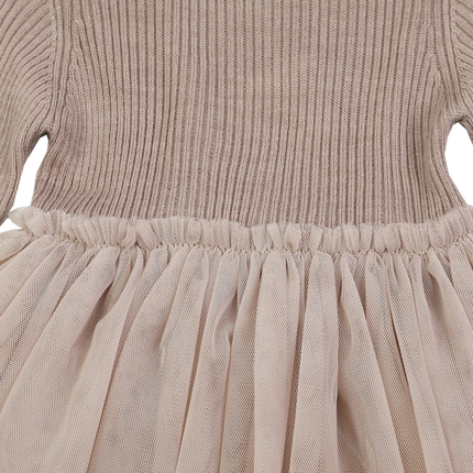 Lotus Dress | Meisjesjurk | Rose Grey