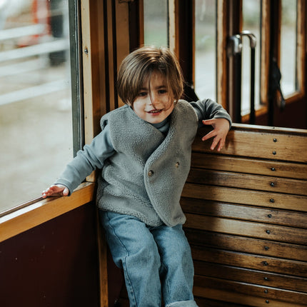 Monty Gilet | Bodywarmer | Lava Grey