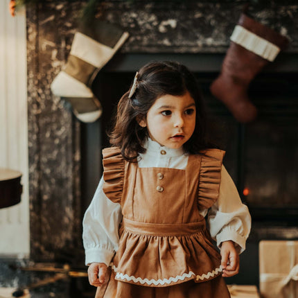Flo Blouse | Kinderblouse | Off White