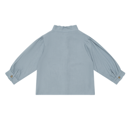 Flo Blouse | Foggy Blue