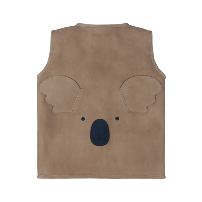 Noa Gilet | Koala | Truffle Nubuck