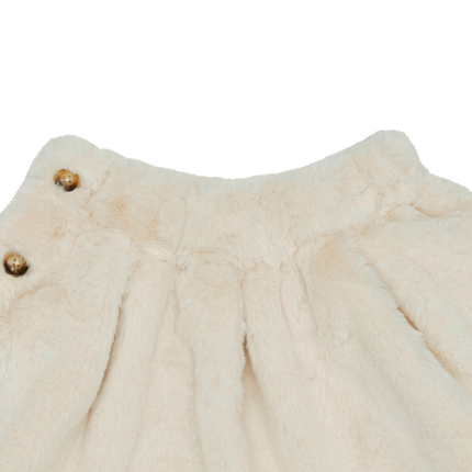 Qisabelle Skirt | Off White Teddy