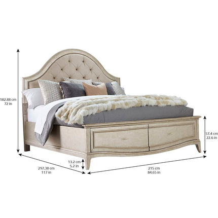 ART Furniture Starlite Panel Bed w/ Storage