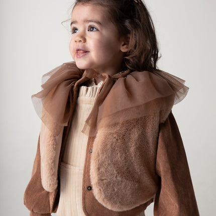Pimmy Gilet | Cloudy Rose Teddy