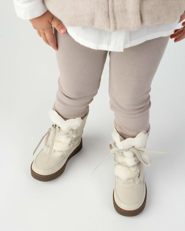 Affy Leggings | Kinderlegging | Grey Violet