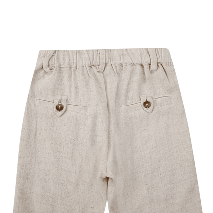 Dado Trousers | Warm White Melange