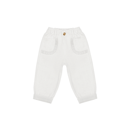 Josefine Trousers | Kinderbroek | White Sand Melange