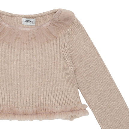 Sjami Top | Kindertop | Lavender Brown